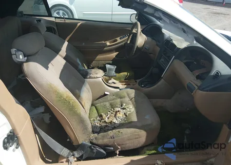 1997 Ford Mustang из США, поврежденный, VIN 1FALP4443VF134766